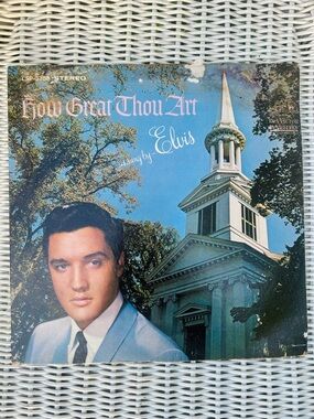1967 Elvis Presley How Great Thou Art 12" Vinyl Record